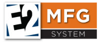 E2 Manufacturing System ERP Logo
